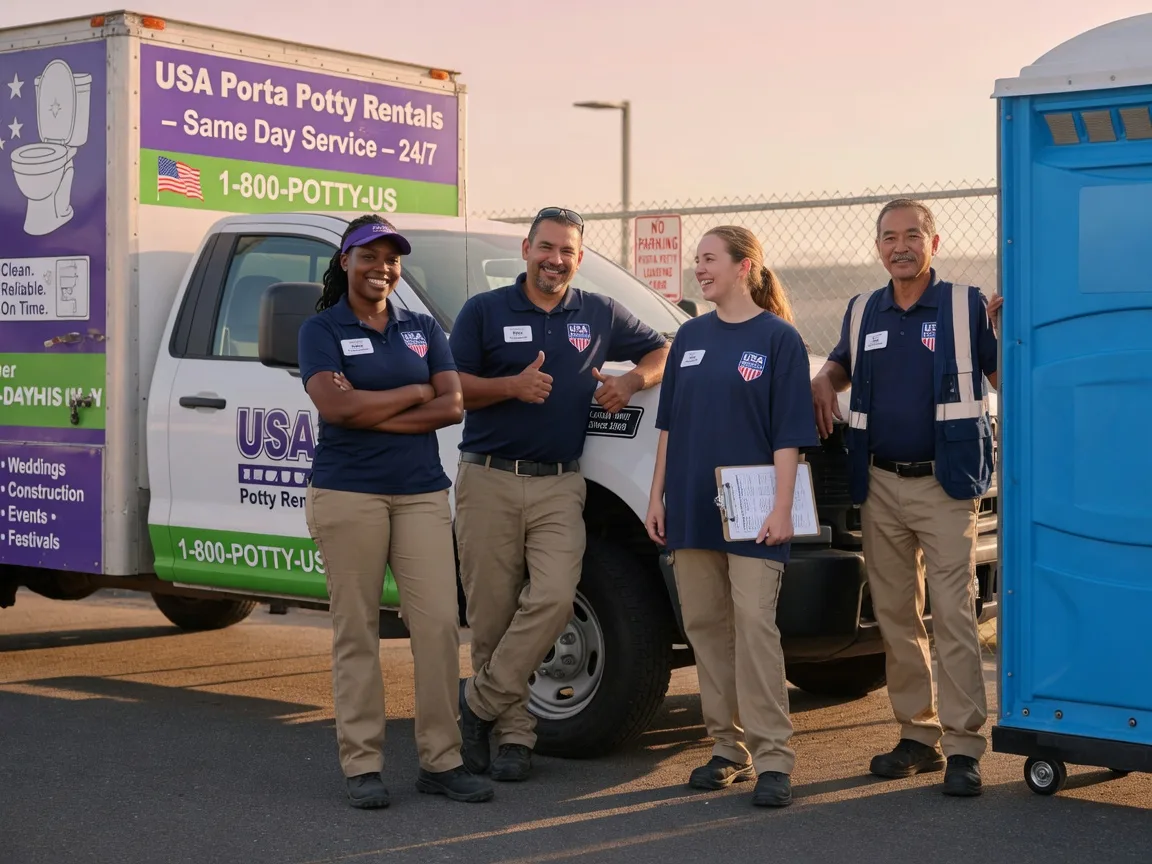 Porta Potty Rental company in Ronceverte, WV